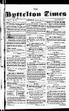 Lyttelton Times Saturday 02 August 1851 Page 1