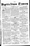 Lyttelton Times Saturday 06 September 1851 Page 1