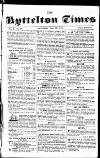Lyttelton Times Saturday 13 September 1851 Page 1