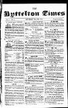 Lyttelton Times Saturday 20 September 1851 Page 1