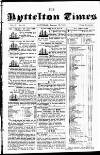 Lyttelton Times Saturday 17 January 1852 Page 1