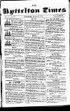 Lyttelton Times Saturday 20 March 1852 Page 1