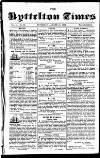 Lyttelton Times Saturday 14 August 1852 Page 1