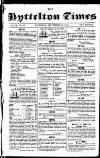 Lyttelton Times Saturday 11 September 1852 Page 1