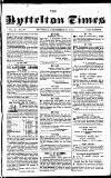 Lyttelton Times Saturday 25 September 1852 Page 1