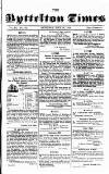 Lyttelton Times Saturday 16 July 1853 Page 1