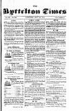 Lyttelton Times Saturday 30 July 1853 Page 1