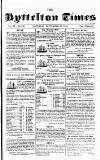 Lyttelton Times Saturday 10 September 1853 Page 1