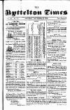 Lyttelton Times Saturday 26 November 1853 Page 1