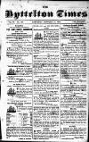 Lyttelton Times Saturday 14 January 1854 Page 1