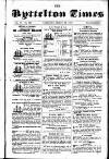 Lyttelton Times Saturday 11 March 1854 Page 1