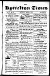 Lyttelton Times Saturday 08 April 1854 Page 1
