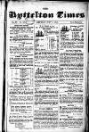 Lyttelton Times Saturday 08 July 1854 Page 1