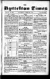Lyttelton Times Saturday 26 August 1854 Page 1