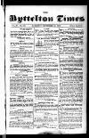 Lyttelton Times Saturday 23 September 1854 Page 1