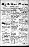 Lyttelton Times Saturday 13 January 1855 Page 1