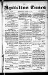 Lyttelton Times Wednesday 21 March 1855 Page 1