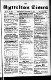 Lyttelton Times Wednesday 14 November 1855 Page 1