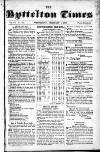 Lyttelton Times Wednesday 06 February 1856 Page 1