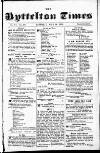 Lyttelton Times Saturday 28 June 1856 Page 1