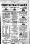 Lyttelton Times Wednesday 11 March 1857 Page 1