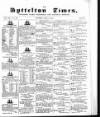 Lyttelton Times Saturday 04 July 1857 Page 1