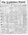 Lyttelton Times Wednesday 04 February 1863 Page 1