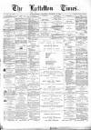 Lyttelton Times Saturday 09 December 1865 Page 1