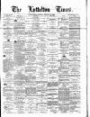 Lyttelton Times Monday 18 January 1869 Page 1