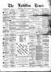 Lyttelton Times Monday 03 January 1870 Page 1