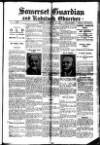 Somerset Guardian and Radstock Observer Friday 11 February 1921 Page 1