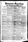 Somerset Guardian and Radstock Observer Friday 10 June 1921 Page 1
