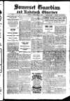 Somerset Guardian and Radstock Observer Friday 02 February 1923 Page 1