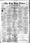 East Kent Times and Mail Wednesday 02 December 1896 Page 1