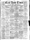 East Kent Times and Mail Wednesday 18 June 1919 Page 1