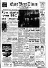 East Kent Times and Mail Wednesday 04 February 1970 Page 1