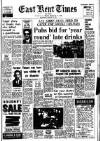 East Kent Times and Mail Wednesday 16 January 1980 Page 1