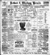 Retford and Worksop Herald and North Notts Advertiser Saturday 25 March 1899 Page 1