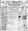Retford and Worksop Herald and North Notts Advertiser Saturday 16 December 1899 Page 1