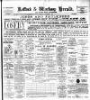 Retford and Worksop Herald and North Notts Advertiser Saturday 01 September 1900 Page 1