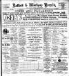 Retford and Worksop Herald and North Notts Advertiser Saturday 20 October 1900 Page 1