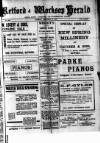 Retford and Worksop Herald and North Notts Advertiser Tuesday 10 February 1920 Page 1