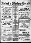 Retford and Worksop Herald and North Notts Advertiser Tuesday 11 January 1921 Page 1
