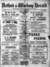 Retford and Worksop Herald and North Notts Advertiser Tuesday 02 August 1921 Page 1