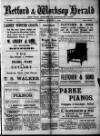 Retford and Worksop Herald and North Notts Advertiser Tuesday 01 November 1921 Page 1