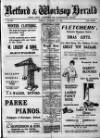Retford and Worksop Herald and North Notts Advertiser Tuesday 13 December 1921 Page 1