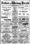 Retford and Worksop Herald and North Notts Advertiser Tuesday 05 September 1922 Page 1