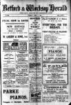 Retford and Worksop Herald and North Notts Advertiser Tuesday 03 April 1923 Page 1