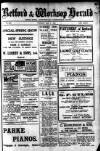 Retford and Worksop Herald and North Notts Advertiser Tuesday 01 May 1923 Page 1