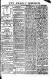 Weekly Dispatch (London) Sunday 13 November 1803 Page 1